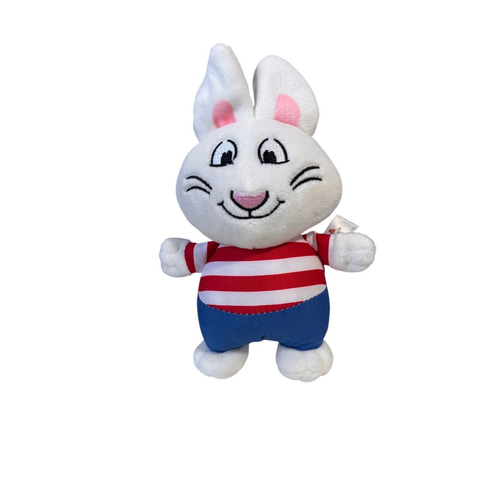 Aurora World Max and Ruby 'Max' Plush Stuffed Animal Bunny Red White Stripe 2021